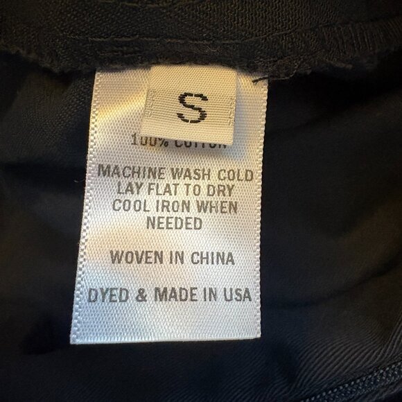 NWT Rivet Utility navy blue jumpsuit size S small long sleeve zip front GOOP - Picture 11 of 11